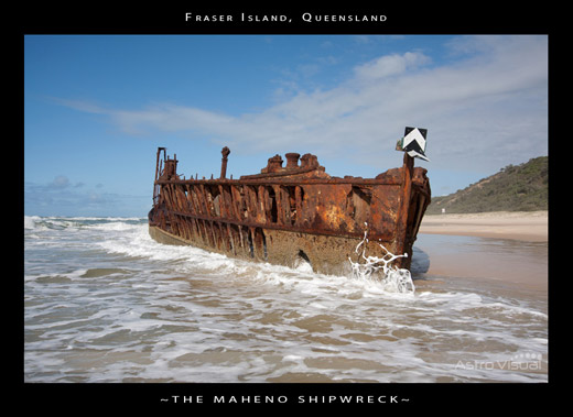 The Maheno Shipwreck by Mad Aussie (Astrovisual)